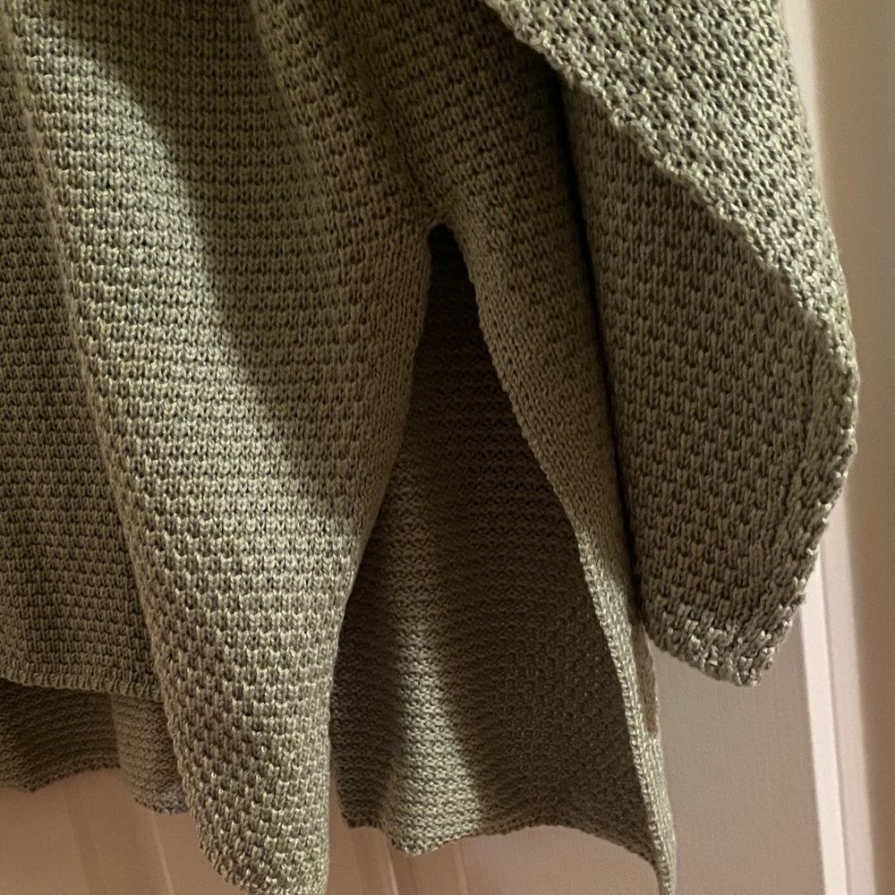 Sage Heyson Waffle Knit Pullover with Buttons - Picture 5 of 10